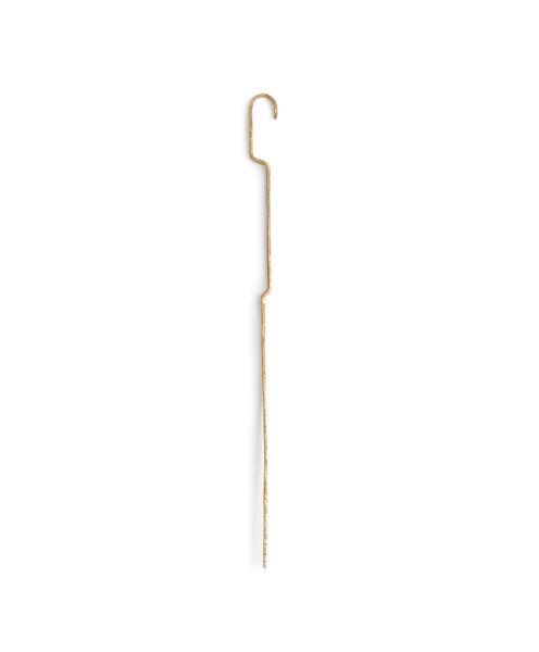 Brass Line Tea Needle - Hook C