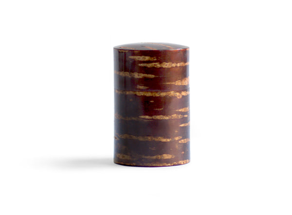 Smooth Cherry Bark Tea Canister - Narrow