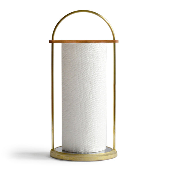 Brass Paper Towel Holder