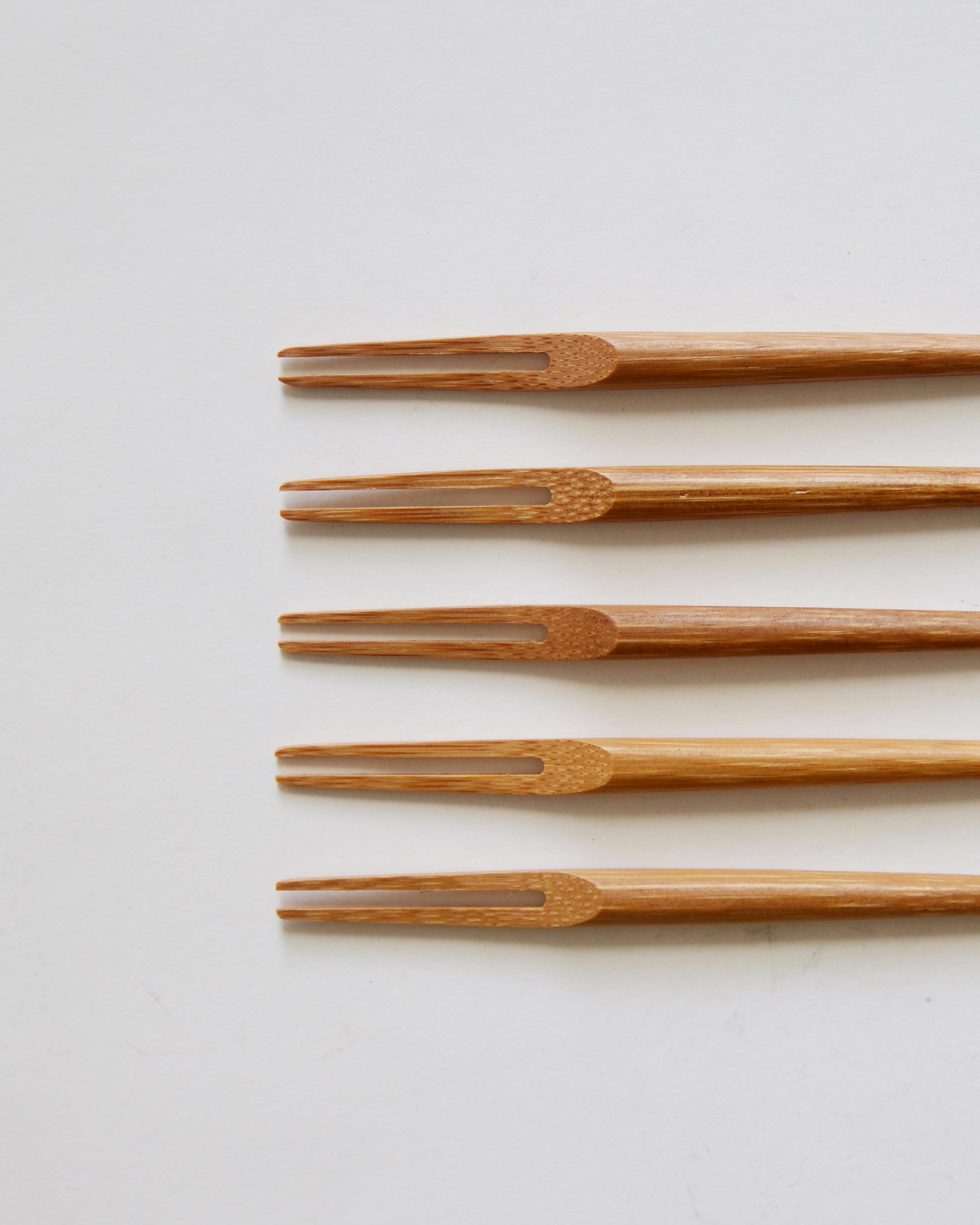 Bamboo Shirasagi Forks - Set of 5 – Nalata Nalata
