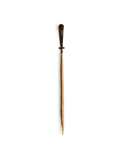 Oak Sprout Chashaku Tea Ladle - Cross