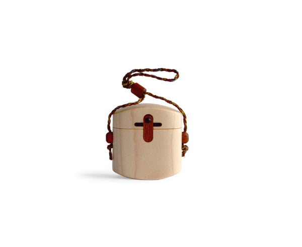 Pill Case with Cord - Maple (OUT OF STOCK)