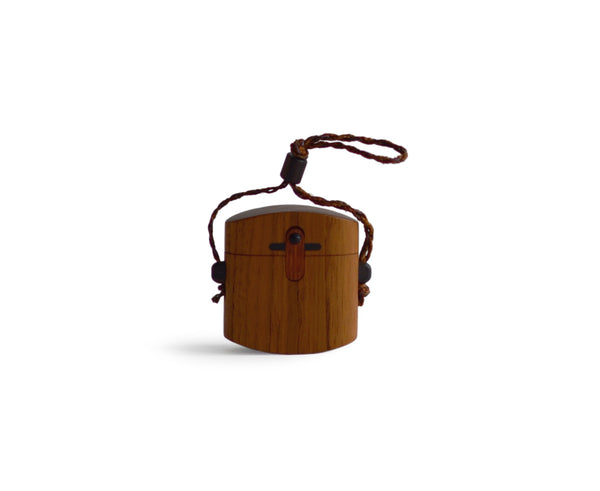 Pill Case with Cord - Walnut (OUT OF STOCK)
