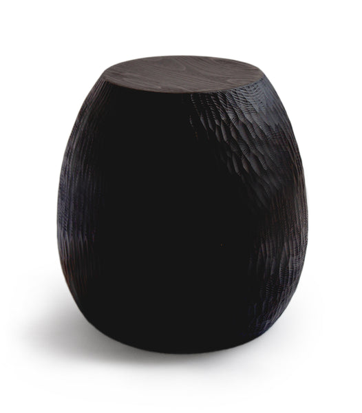 Wavok Stool - Black Japanese Cedar (OUT OF STOCK)