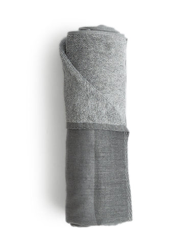Zen Charcoal Towels - Light Gray - Body Towel