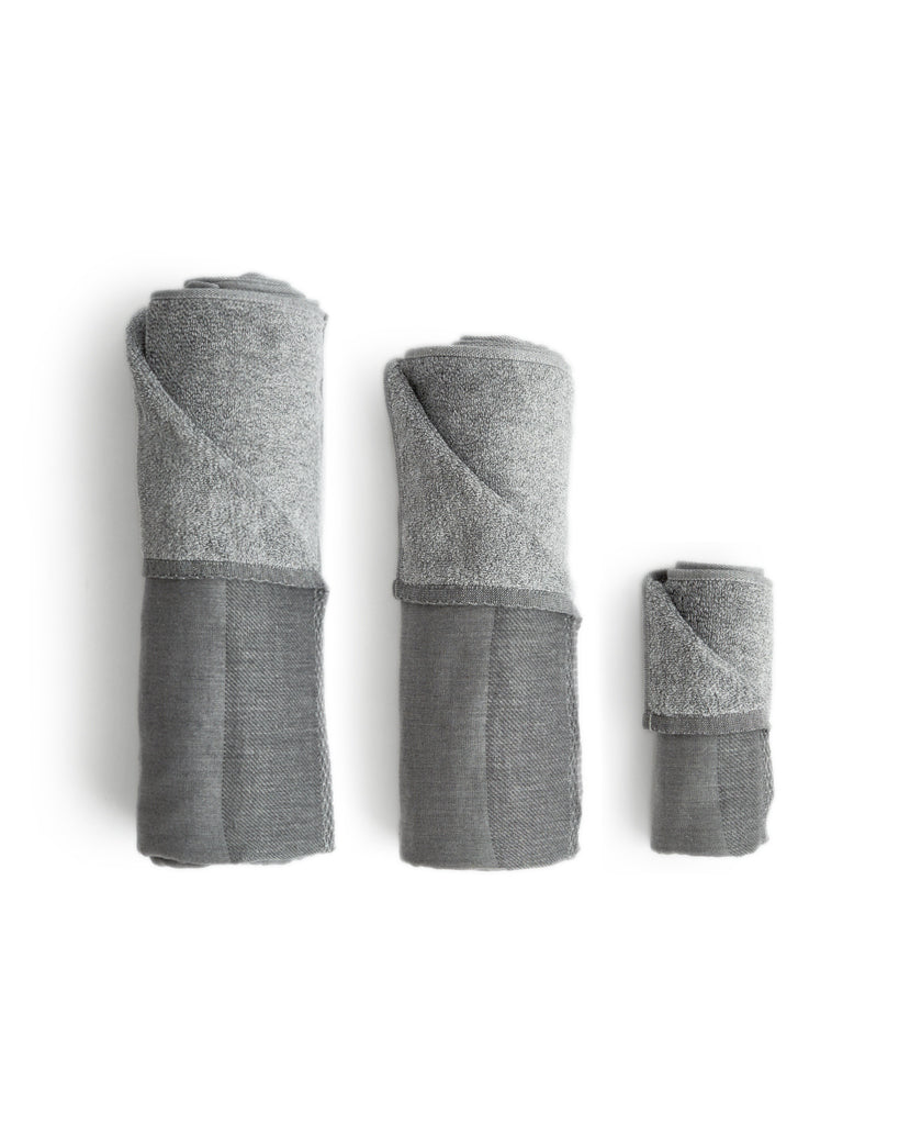 Zen Charcoal Towels - Light Gray – Nalata Nalata