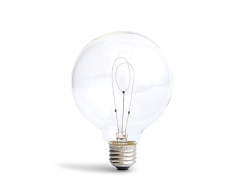 Carbon Filament Light Bulb - Globe 'K-95'