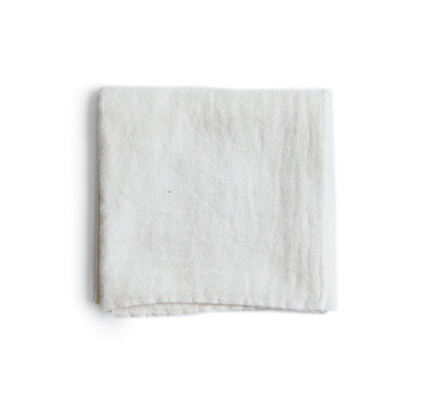 Dinner Napkin - Natural White