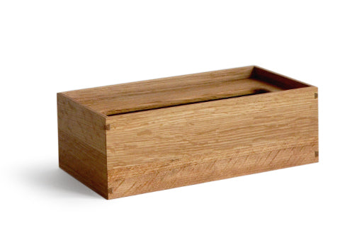 Oak Tissue Box