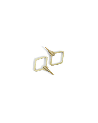 Brass Diamond Hooks - Small (OUT OF STOCK)