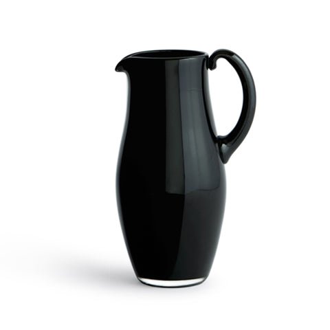 Black Glass Jug