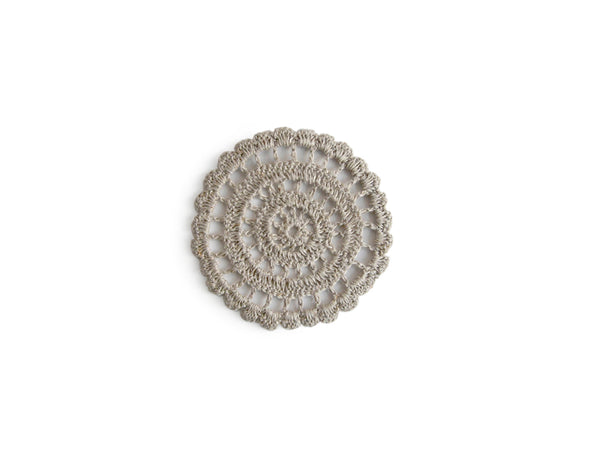 Rose Crochet Coaster