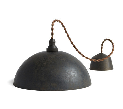 Ihada Brass Conical Pendant Lamp, Futagami