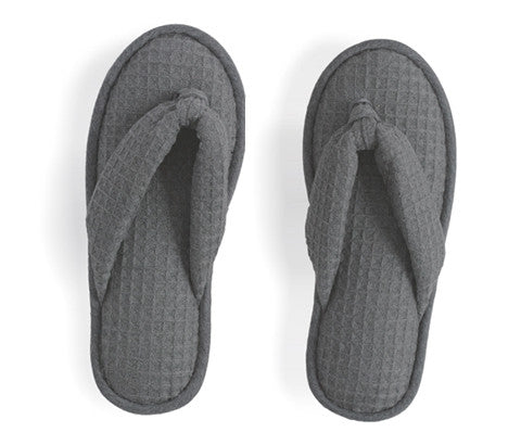 Charcoal Waffle Slippers (OUT OF STOCK)