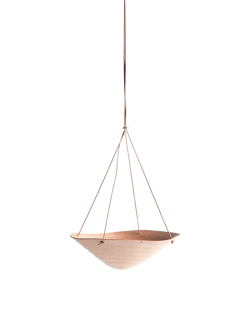 leather hanging planter Leather Hanging Basket (OUT OF STOCK) – Nalata Nalata