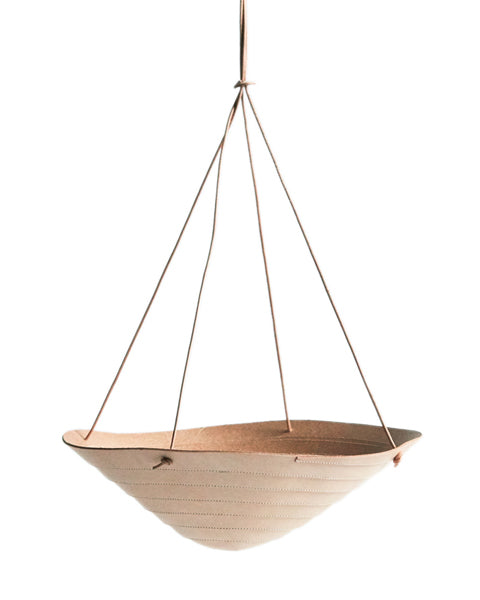 Leather Hanging Basket