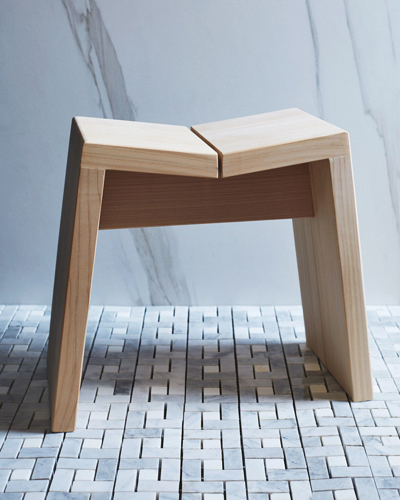 Hinoki Bath Stool - Main Image