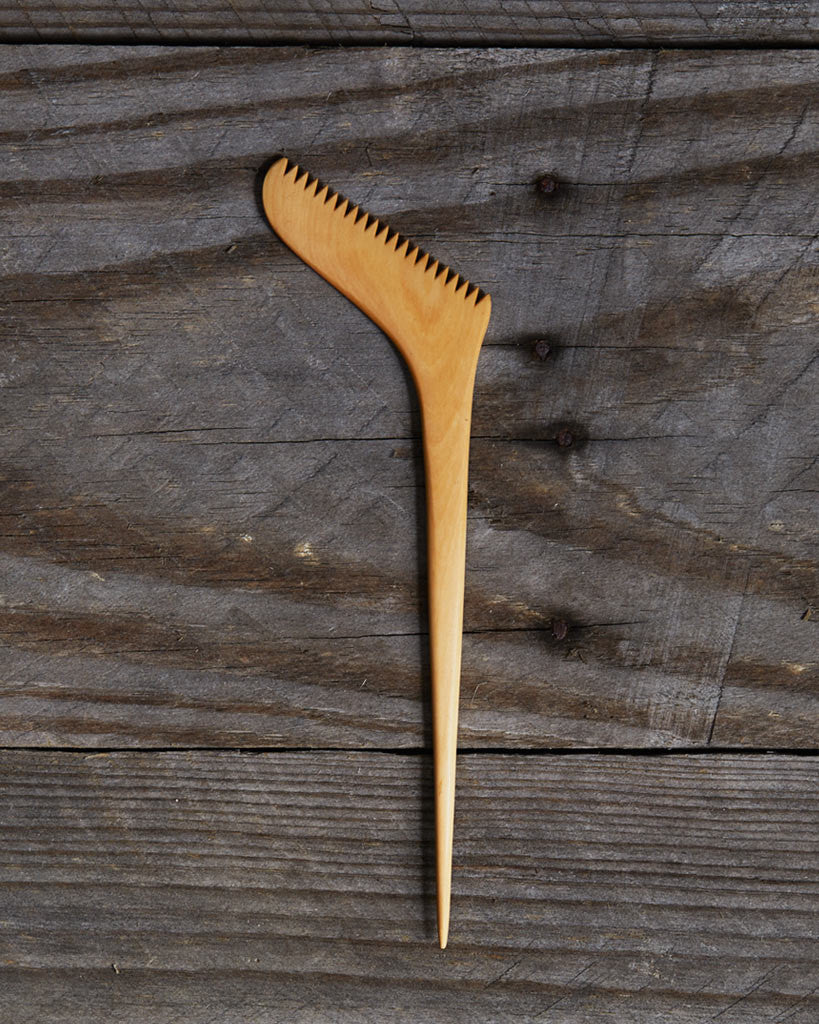 Naginata Boxwood Comb – Nalata Nalata display picture 1