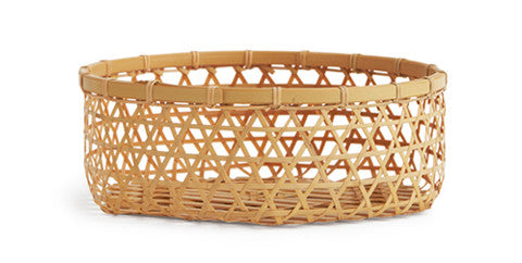 'Mutsume' Woven Bamboo Basket - Large (OUT OF STOCK)