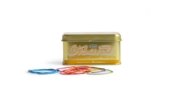 O'Band Classic Gold Tin Rubber Bands