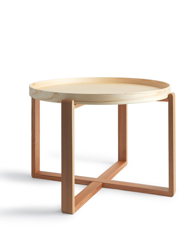 Low tray table top