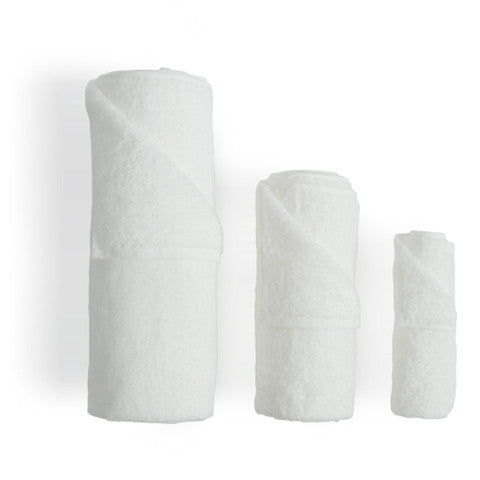 Marshmallow Towels - White