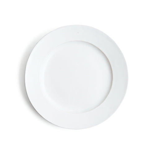 Round White Plate