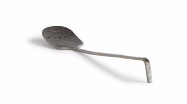 Hammered Steel Spoon - Hole Punched Line (OUT OF STOCK)