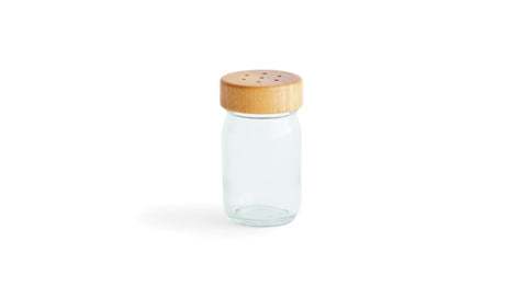 Wood Lid Pepper Shaker