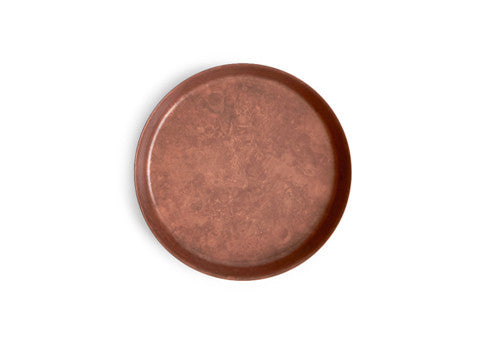 Oxidized Copper Dish - Pink