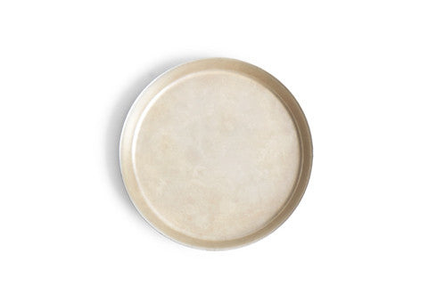 Oxidized Copper Dish - Silver