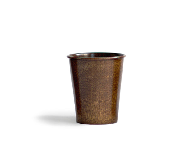Wood Cup - Brown Urushi