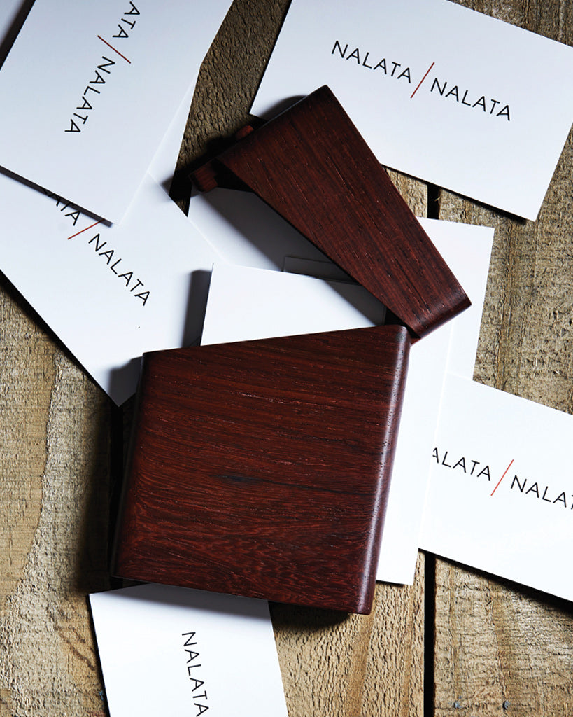 Business Card Case - Chinese Quince (OUT OF STOCK) – Nalata Nalata