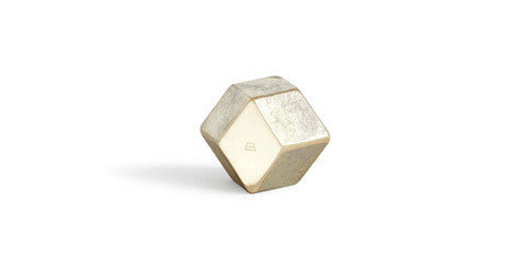 Brass Paperweight - Rhombus