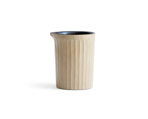 White Urushi Shinogi Pitcher