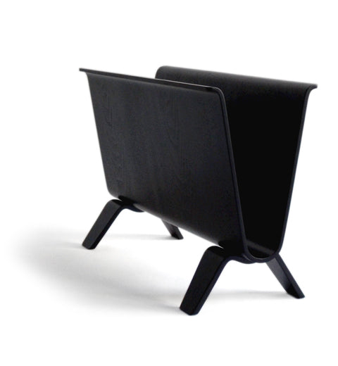 Black Ash Magazine Rack