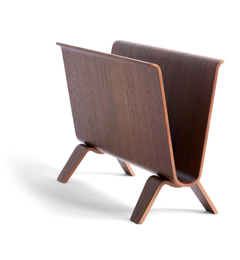 Walnut Magazine Rack