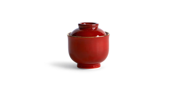 Mini Lidded Container - Red