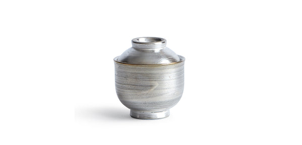 Mini Lidded Container - Silver