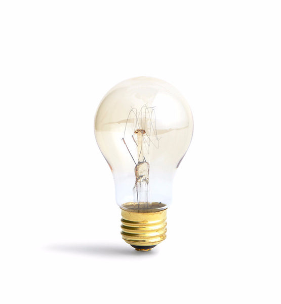 Tungsten Filament Light Bulb - Oblong 'F-55' (OUT OF STOCK)