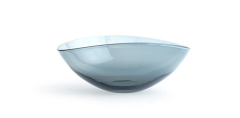 Glass Lotus Bowl Small - Black (OUT OF STOCK)