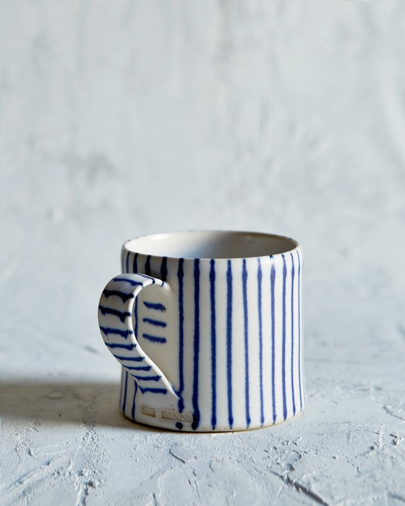 Striped Coffee Cup
