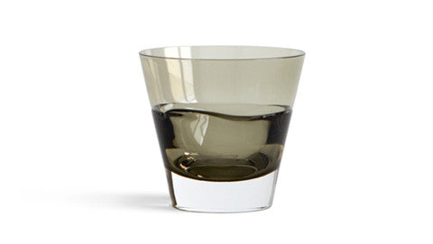 Duo Old Fashion Glass - 'Carbon'