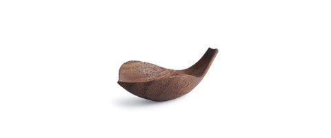 Lotus Tea Scoop - Walnut (OUT OF STOCK)