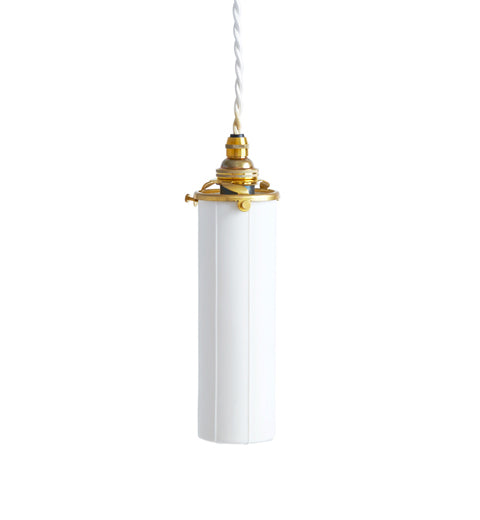 Porcelain Pendant - Fine Line Rod S