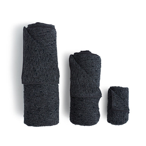 Kishu Binchotan Towels - Black