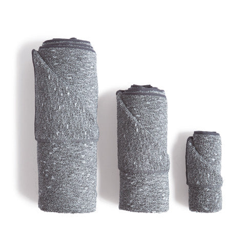 Kishu Binchotan Towels - Light Grey