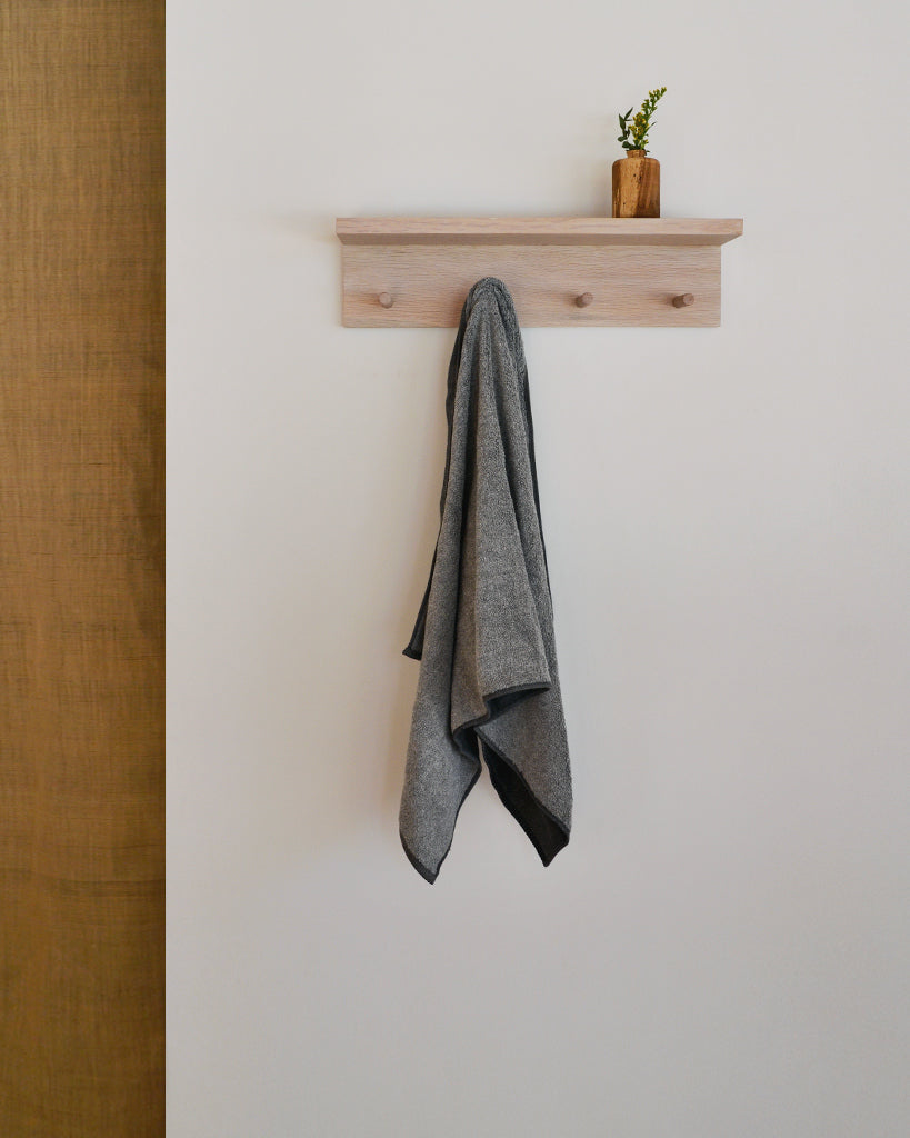 Zen Charcoal Towels - Dark Gray