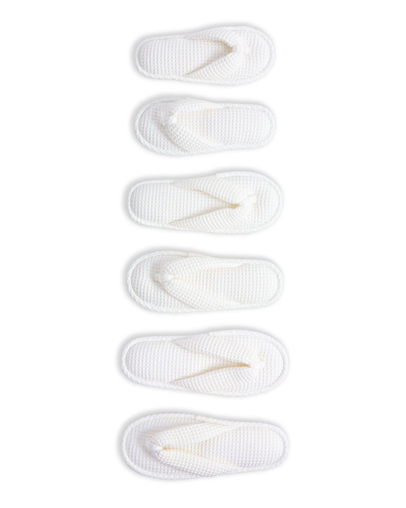 White Waffle Slippers OUT OF STOCK Nalata Nalata