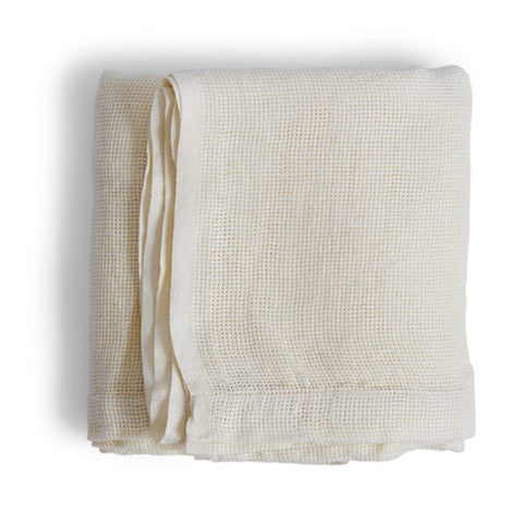 Linen Blanket - White